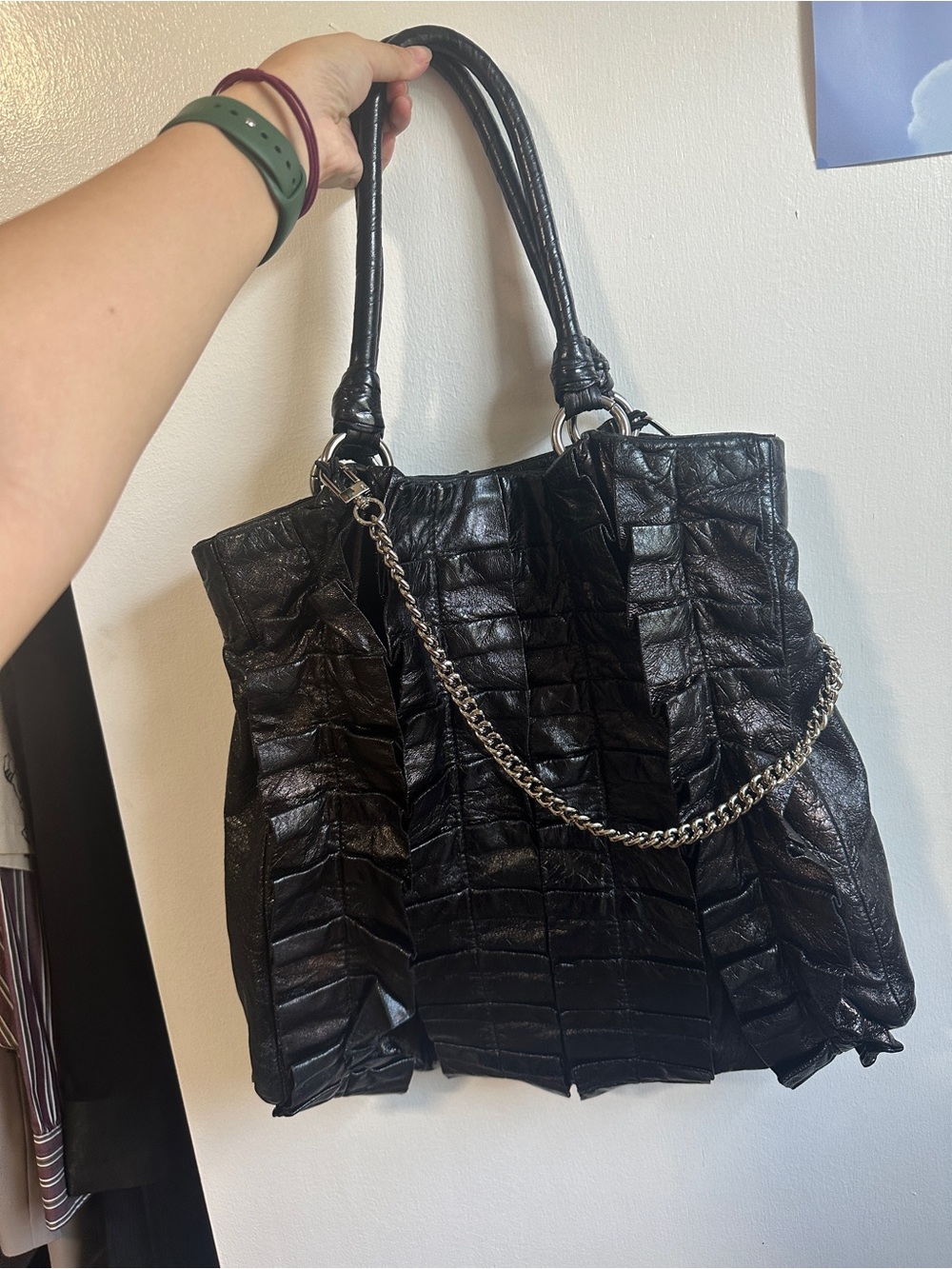 Miu Miu Vintage Black Tote Bag